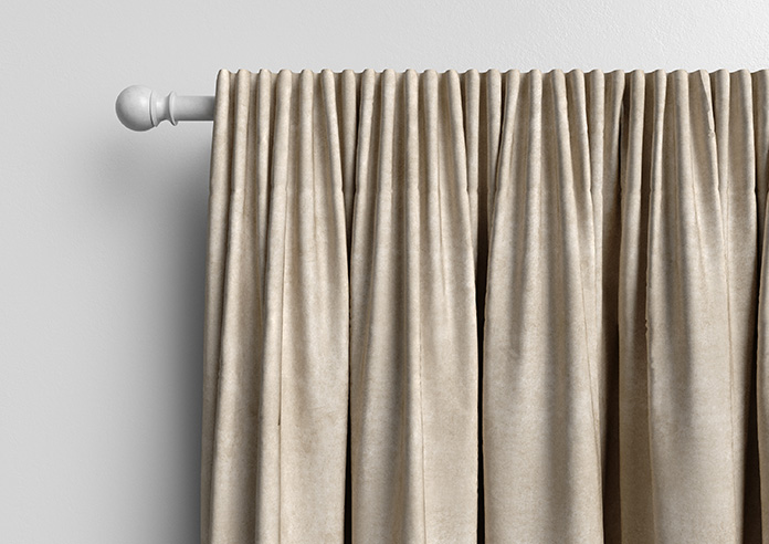 Florence Faux Suede, Light Tan - Made to Measure Curtains - Image 10